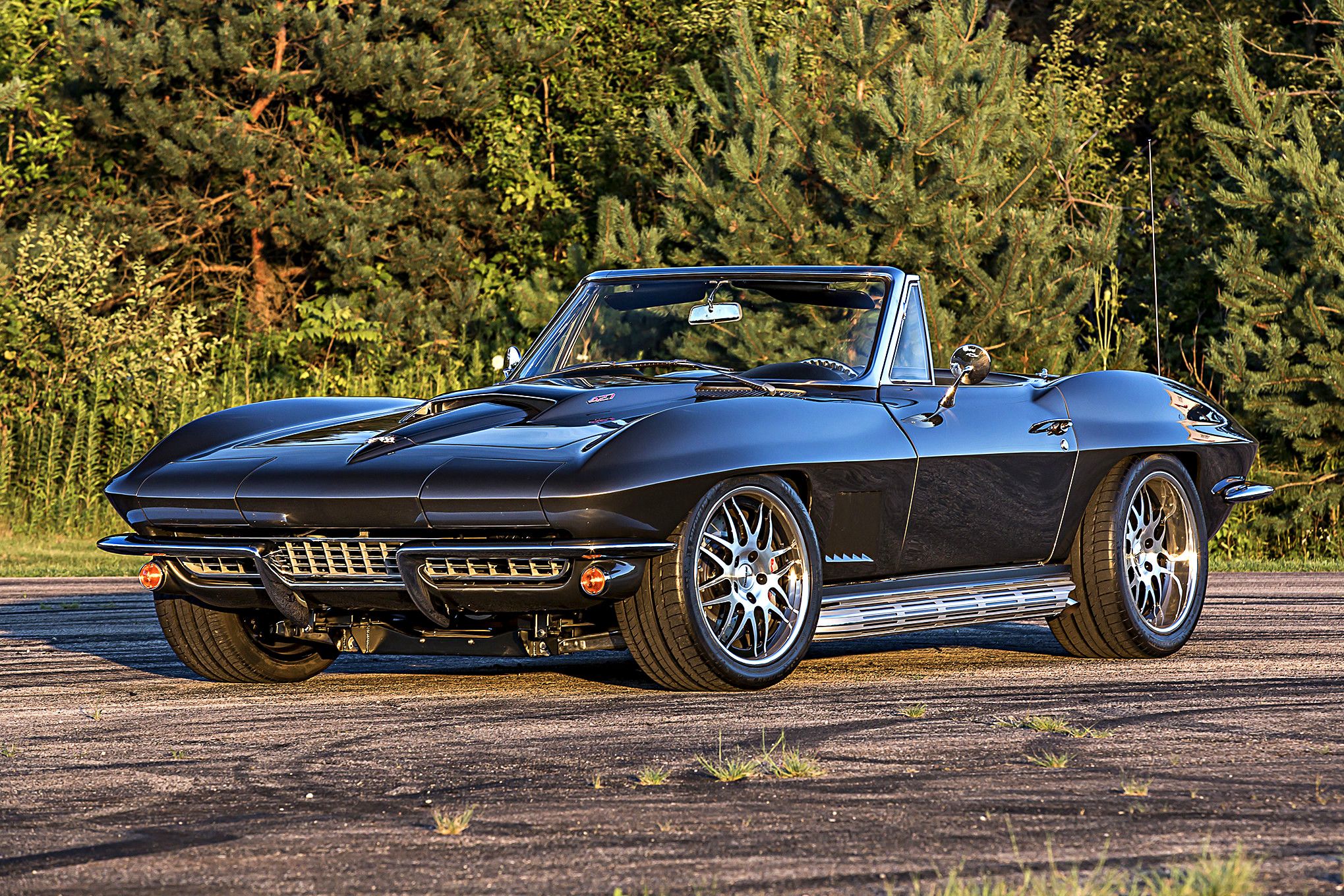 Steve S Schwartz Performance Built 67 Corvette On Forgeline DE3P   1 02 1967 Corvette Convertible Ls 427 Jurius  M  