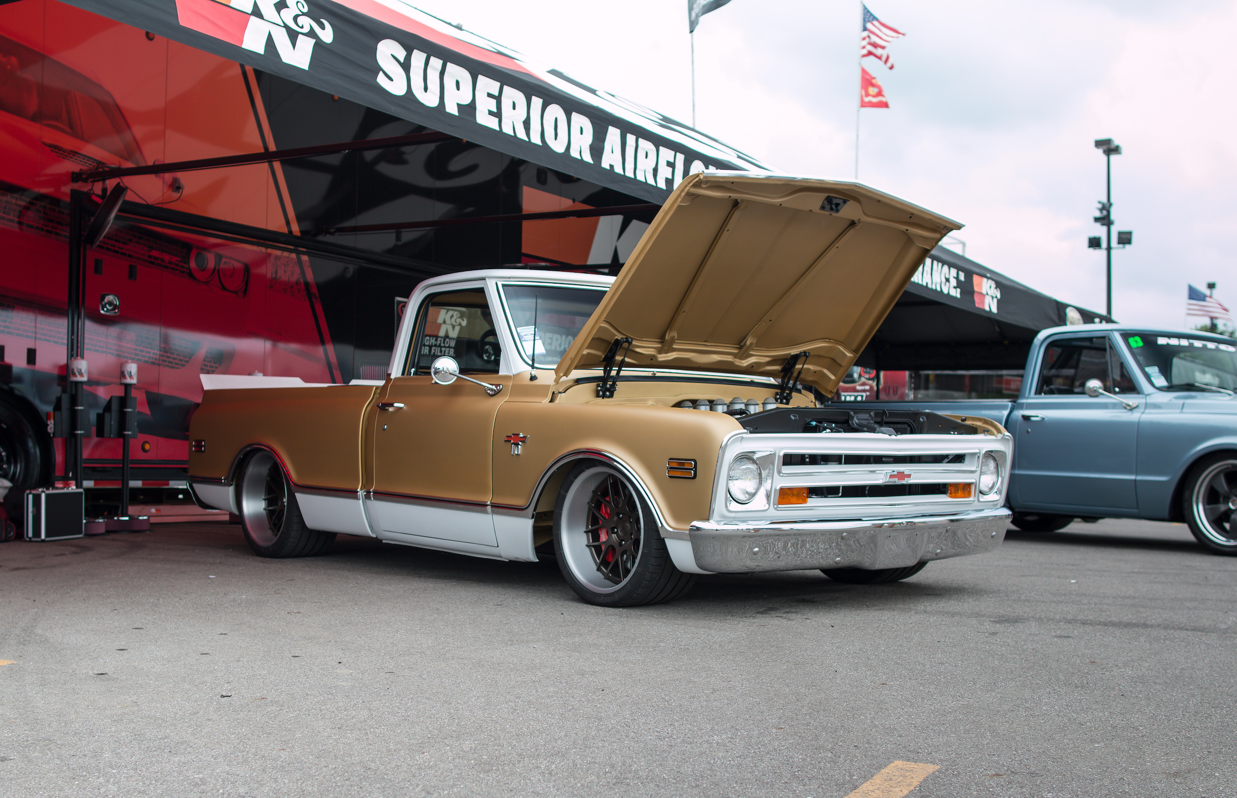 Mark Turner's 1968 Chevrolet C10 on Forgeline DE3C Concave Wheels ...