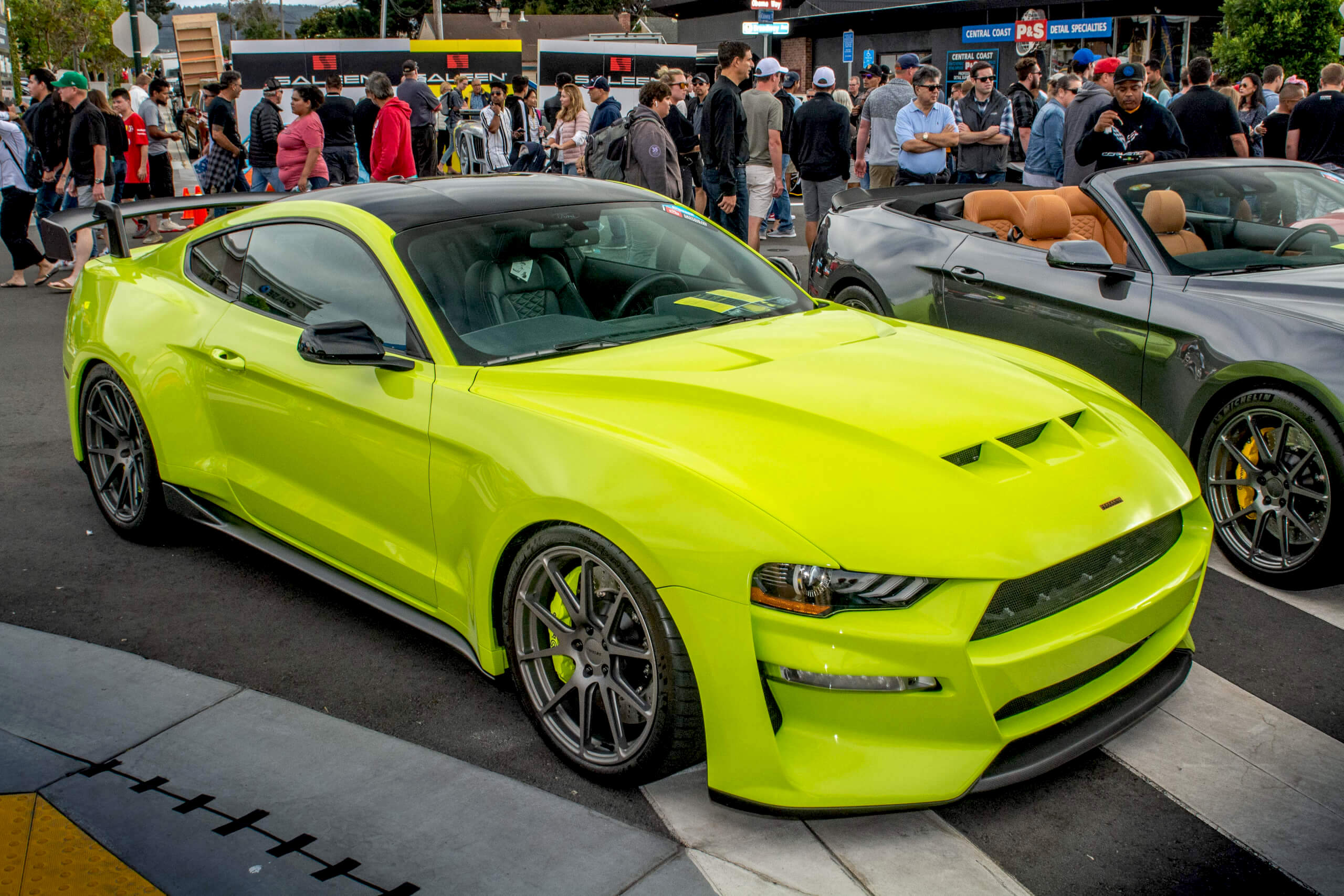 Форд Мустанг кислотный gt 500