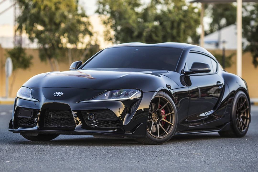 Abdulla’s MKV Toyota Supra on Forgeline One Piece Forged Monoblock GS1R ...