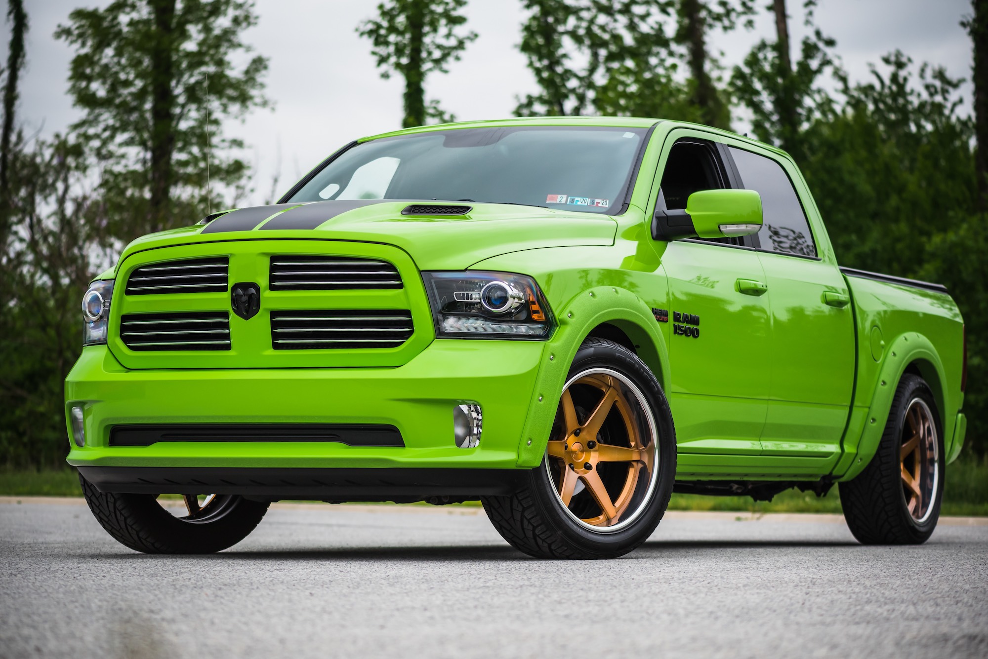 Bryan Savage s Dodge Ram 1500 On Forgeline CV3C Truck Wheels CarBuff 