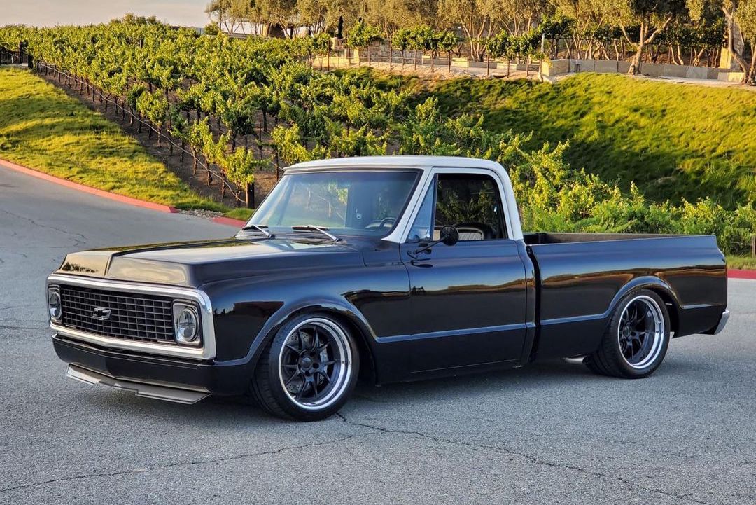 Chris Chandler's 1971 Chevrolet C10 on Forgeline GA3 Wheels - CarBuff ...