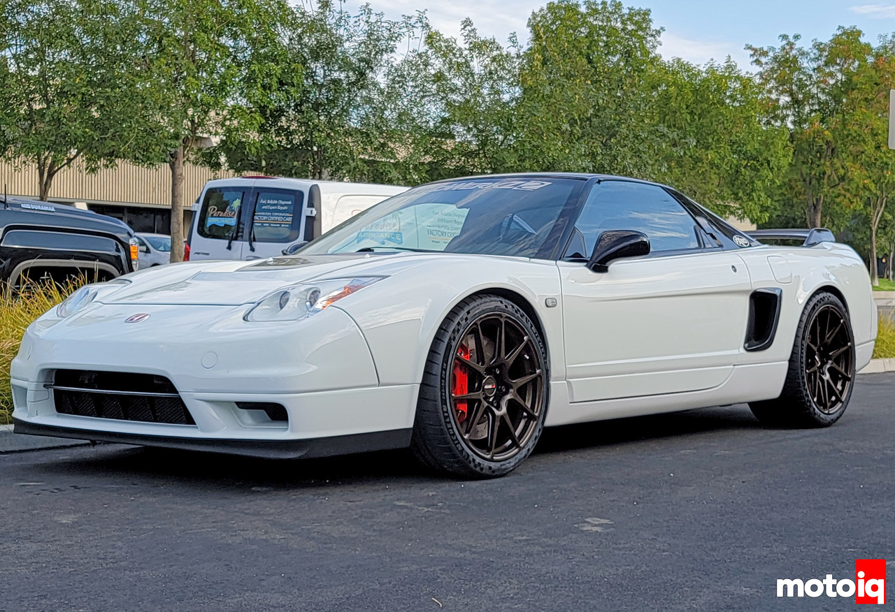 Billy Johnson’s Acura NSX on Forgeline GA1R Open Lug Wheels - CarBuff ...